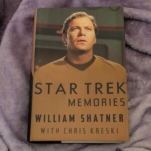Star Trek Memories By William Shatner With Chris Kreski Hardback Book